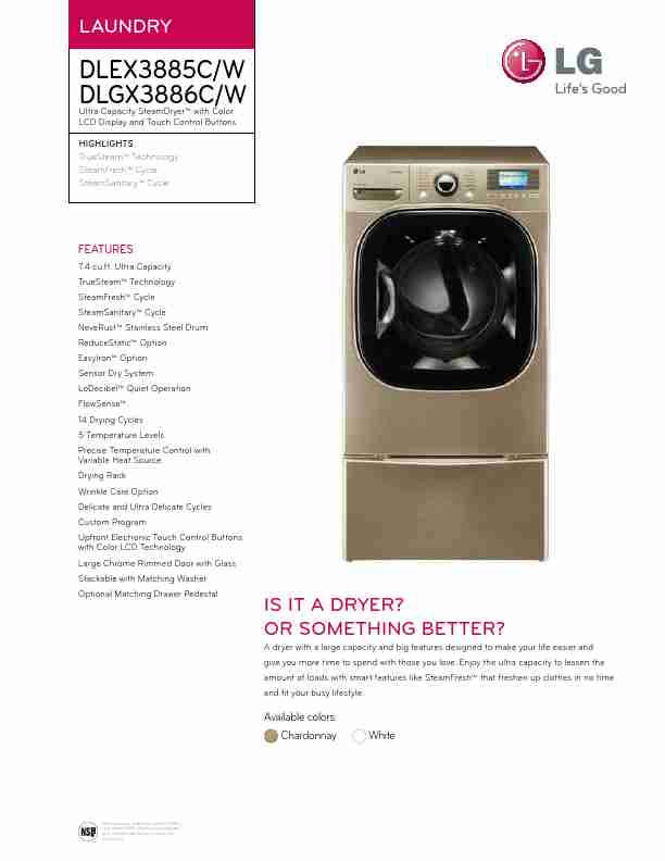 LG Electronics Clothes Dryer DLEX3885C-page_pdf